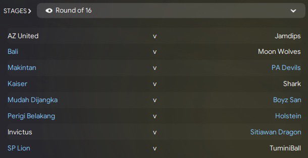 Round of 16 match up for tonight’s MyFM Showdown Touchdown.

#MyFM
#FM24