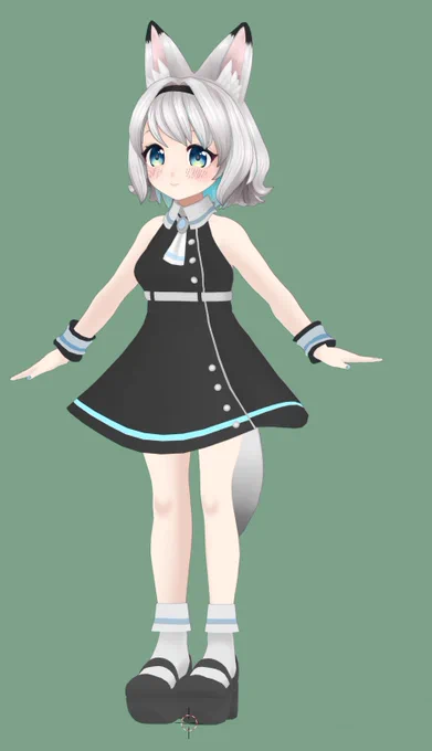 ミィナちゃんの旧ワンピ、入れようか迷ってたけどいれる方向に舵切りますわ 