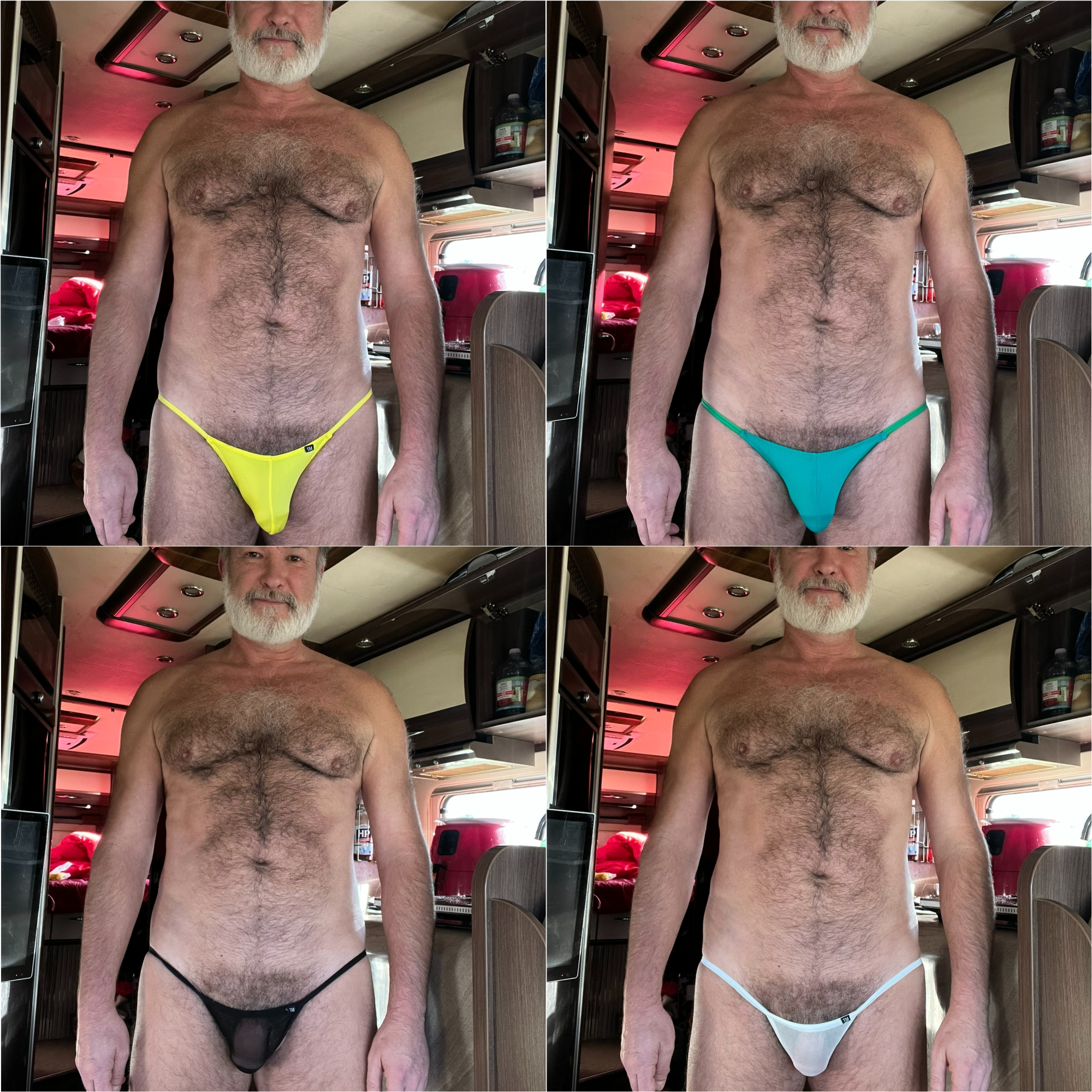 What's your favourite colour?! New tiny see through G-strings arrived! #hairy #bulge #bulgechallenge @jffmen @justxxxfans @NakedNetwork @AdultsMaster @I_AM_A_LEX @piccadillygent @hairyexposed @0nlyFans_Models @hub__hommie @Dance4meee @gayternet @22mmauNEW @PreferDaddies https://t.co/SfXchZJQnQ