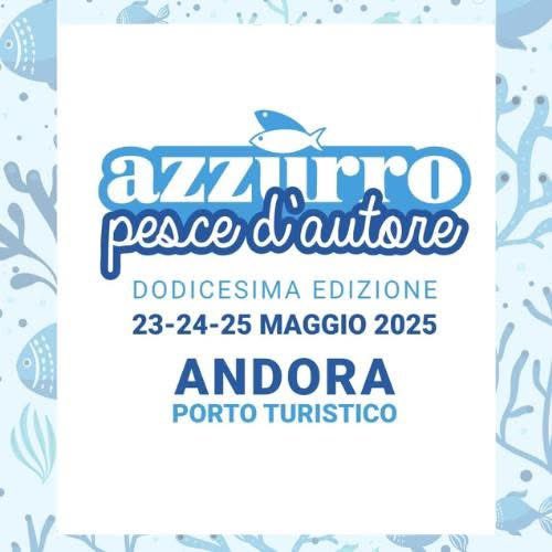 AndoraComune's tweet photo. 🌟 È ufficiale! 🌟
Dal 23 al 25 maggio torna Azzurro Pesce d'Autoretore 🎣✨, la mostra mercato promossa dal Comune di Andora, dedicata alle eccellenze di terra e di mare 🌊🌿 della Liguria e non solo!

🍴 Già al lavoro per offrire al pubblico prodotti e sapori autentici, https://t.co/2okReQoNP3