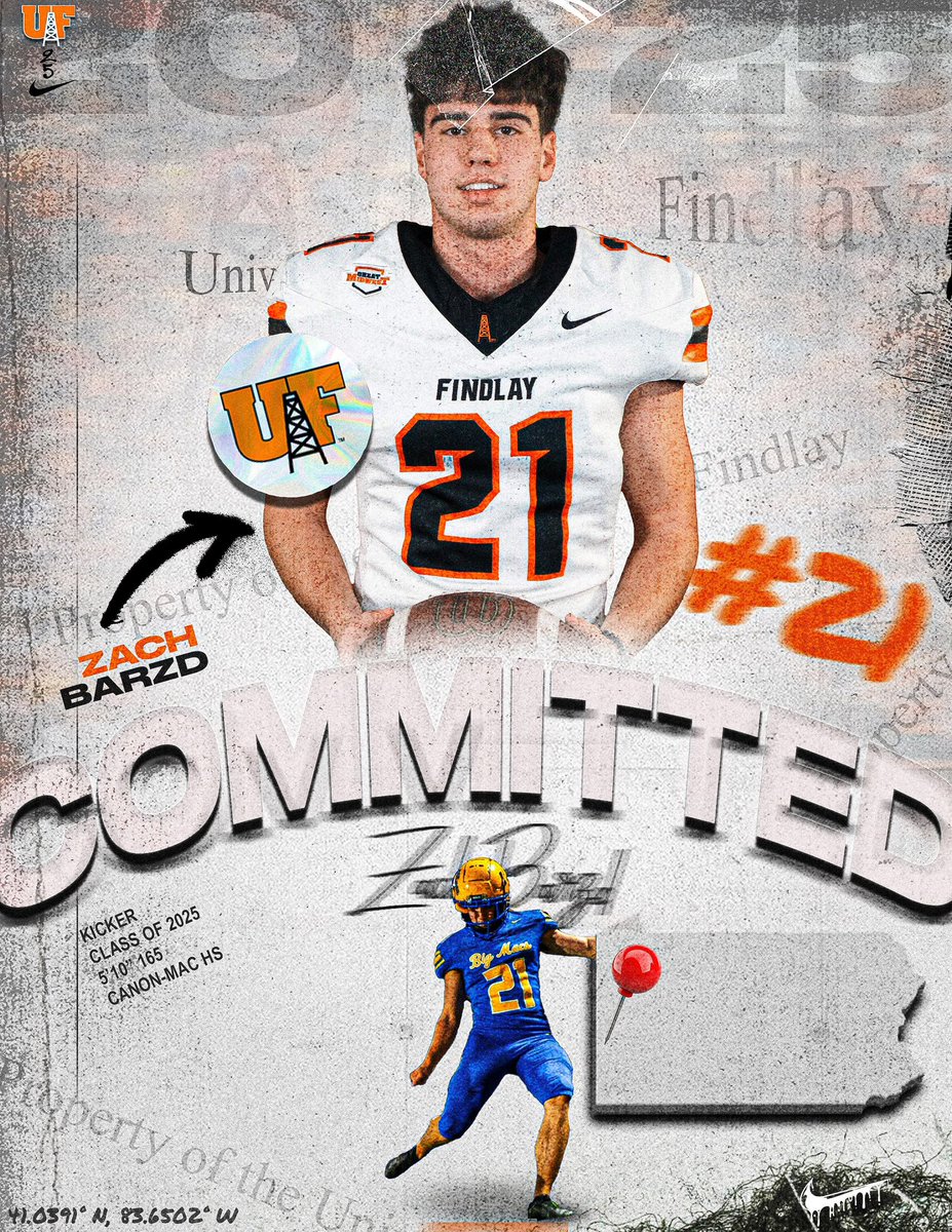 zach barzd (@zachbarzd) on Twitter photo Blessed and honored to be continuing my academic and athletic career at the University of Findlay <a href="/UFOilersFB/">UF Football</a>. I want to thank God, my family, and all my coaches who helped me throughout my journey. Also a big thanks to Coach <a href="/KoryAllen/">Kory Allen</a> for this special opportunity! #GoOilers Blessed and honored to be continuing my academic and athletic career at the University of Findlay <a href="/UFOilersFB/">UF Football</a>. I want to thank God, my family, and all my coaches who helped me throughout my journey. Also a big thanks to Coach <a href="/KoryAllen/">Kory Allen</a> for this special opportunity! #GoOilers