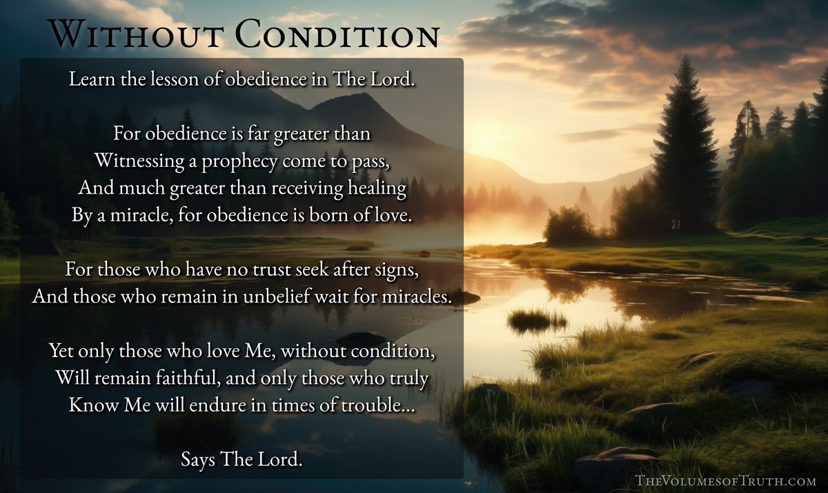 TheTimeHasCome7's tweet photo. 📖 Source: https://t.co/t1VKznRsYl

▶️ Video: https://t.co/3b6GkCbKuH 

#wordstoliveby #wisdomofgod #psalms #proverbs #lesson #obedience #prophecy #healing #miracle #love #trust #signs #unbelief #miracles #lovewithoutcondition #faithful #endure #trouble #TheVolumesofTruth https://t.co/CU1JYBzXUN