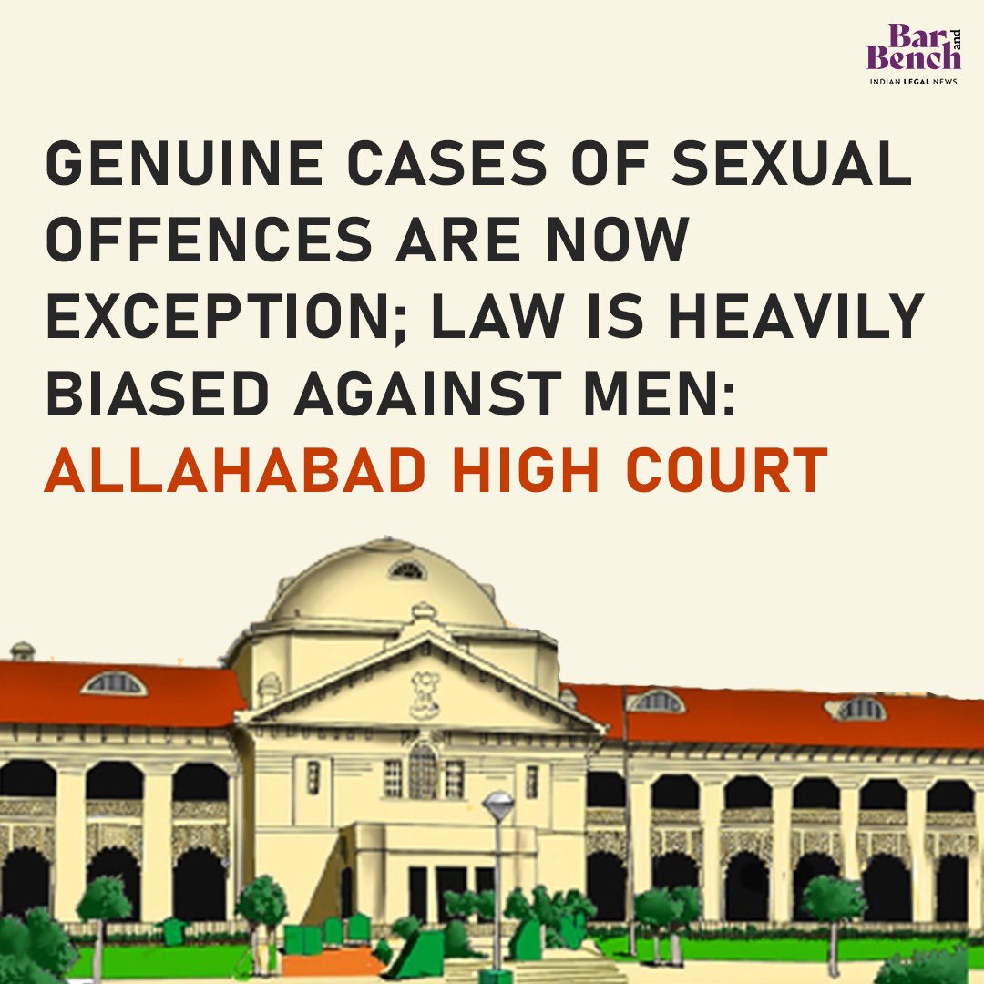 Advocates argue, cross examine each other obo their clients - they can never argue with a judge, now the tricky part, which lawyer can expose the gender bias of a judge? 

No one… that’s the advantage of drafting laws women centric- nobody can expose Gynocentrism. 👏 

#MenToo