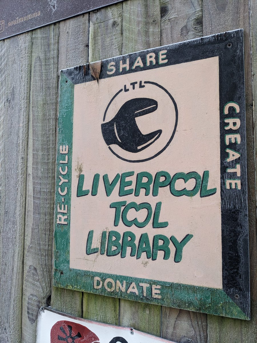 Whta great resource thanks to the lovely people at Liverpool tool library,just off lodge lane. Briilliant idea, worth your support check it out. Thanks to all involved.