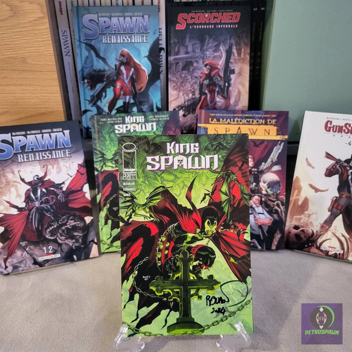 Giveaway in homage to the great @PaulRENAUDart on my Insta page. Make sure you enter to WIN!

#spawn #kingspawn #gunslingerspawn #Giveaway