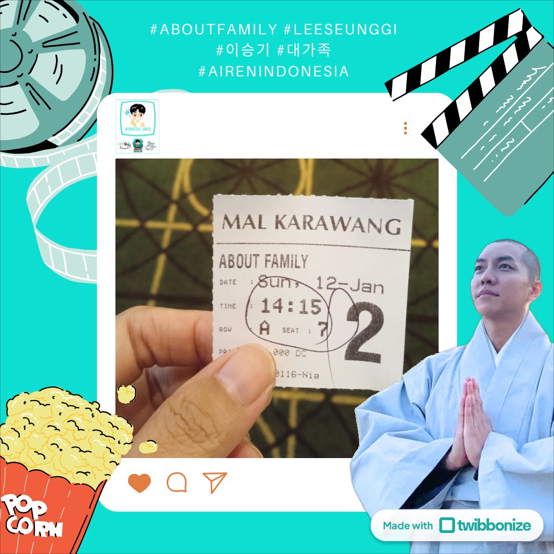 IinUmmuriza1709's tweet photo. Film nya seru
kocak, haru, bahagia
yg belum nonton kuyy gaskeun... 

#이승기 #LeeSeungGi #イスンギ #李昇基 #SeungGi 
#대가족 #AboutFamily #AIREN #WorldAiren #LSGKWA https://t.co/pWS7m1gmmN