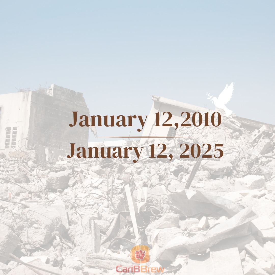 15 YEARS LATER 🇭🇹🕊️

In loving memory of all the ones we lost during this outrageous period of time🕊️🖤

We won't stop striving for greatness each and every day to better our yesterday!
.
.
#Noupapjanmbliye #12janvier2010 #Haiti #caribbrew #caribbrewcoffee #riseup