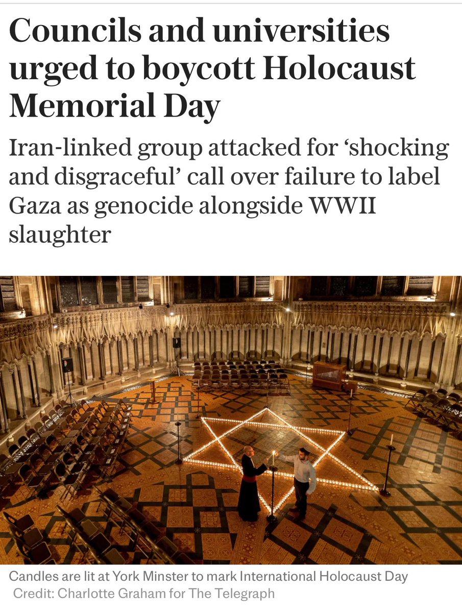 koshercockney's tweet image. BREAKING 🚨 This is truly sickening.

“The Islamic Human Rights Commission” has written to 460 town halls and educational institutions calling on them to BOYCOTT the Holocaust Memorial day in the UK.

How does this “Free Palestine” ?

In my opinion this is absolute scumbag…