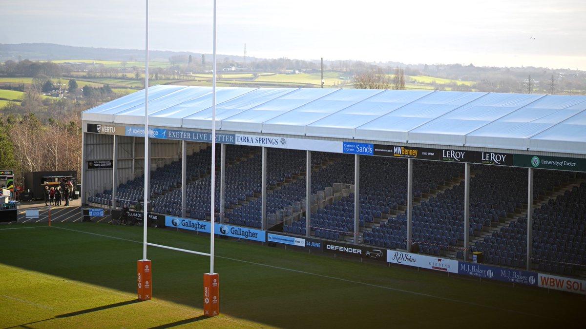 Exeter Chiefs Women (@exechiefswomen) on Twitter photo DOWN IN DEVON: THE STAGE IS SET ๐๏ธ
#EXEvBRI | #SheInspires | <a href="/ThePWR/">Premiership Women's Rugby</a> DOWN IN DEVON: THE STAGE IS SET ๐๏ธ
#EXEvBRI | #SheInspires | <a href="/ThePWR/">Premiership Women's Rugby</a>