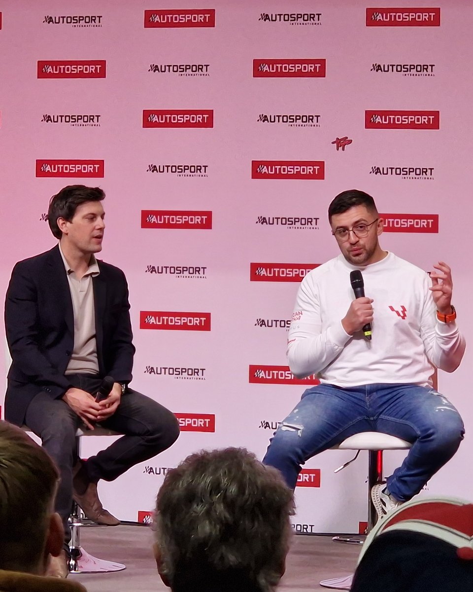 Autosport_Show's tweet photo. Who has been your favourite person on the #AutosportInternational #MainStage? Was it Ollie Bearman, Misha Charoudin, @CroftyF1, @Jennie.Gow, Tom Ingram, Rob Smedley, Max Hall, @f1elvis or any of our other wonderful guests? https://t.co/IjAfAwtRHX