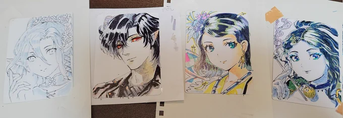 時間があったので、ちょっと進めた😊
#artistproof 