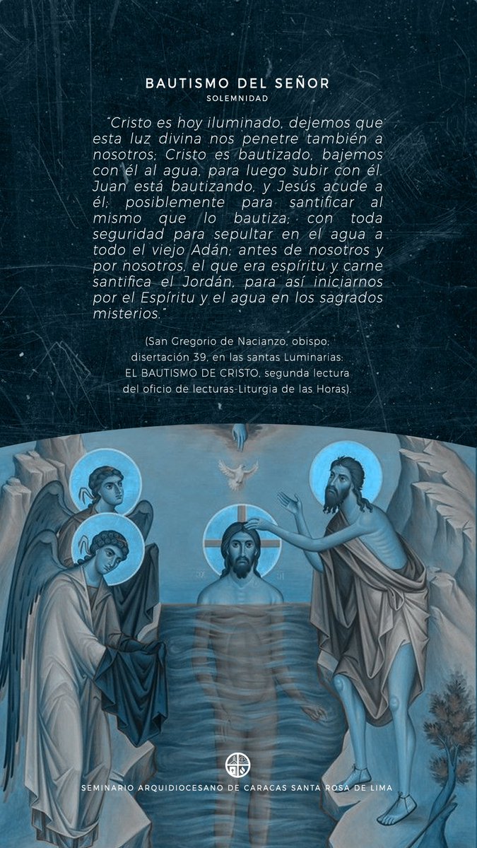 Solemnidad del Bautismo del Señor
#351SSRL #Domingo #VamosAMisa