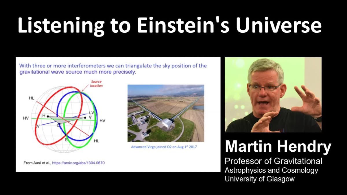 MSAS welcomed Prof Martin Hendry who started off our 2025 talks by bringing us up to date on the reasearch into Gravitational Waves.  Martin described the work leading up to the first detection of GWs nearly 10 years ago in 2015 and the additions and improvements made