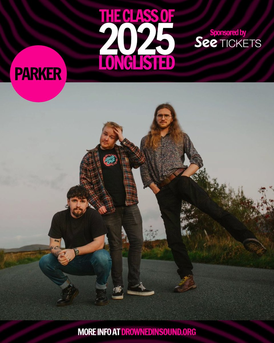 Parker (@parkertheband) on Twitter photo Beyond honoured to be included in the <a href="/DrownedinSound/">Drowned in Sound ⚓️</a> Class Of 25 long list for live acts to see this year!
📸 - Y - Control Beyond honoured to be included in the <a href="/DrownedinSound/">Drowned in Sound ⚓️</a> Class Of 25 long list for live acts to see this year!
📸 - Y - Control