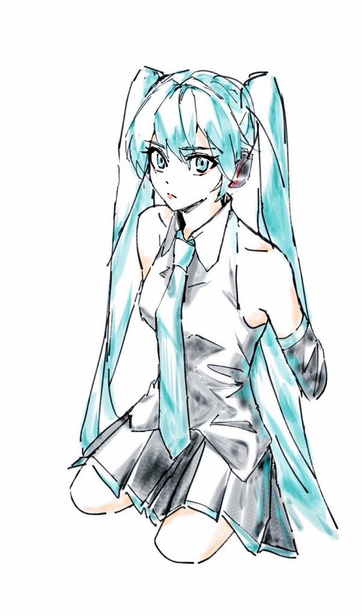 初音ミク 「 」|由のイラスト