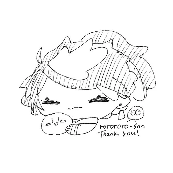 @ch_981 rorororo-san Thank u..!!I know it's a social networking site with a lot of opinions, and I can't help but feel sad, but you're supporting me, so I'll take that as a sign of support and do my best.🥹💜 