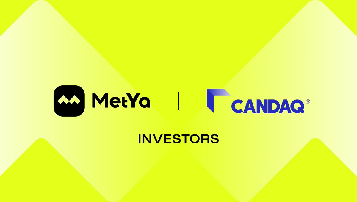 Excited to officially invest in @Metyacom, a groundbreaking Web3 platform that merges blockchain and AI to reshape decentralized social experiences. 🌐
#Candaq #Metya #SocialFi #Innovation #DePIN #AI #DatingFi