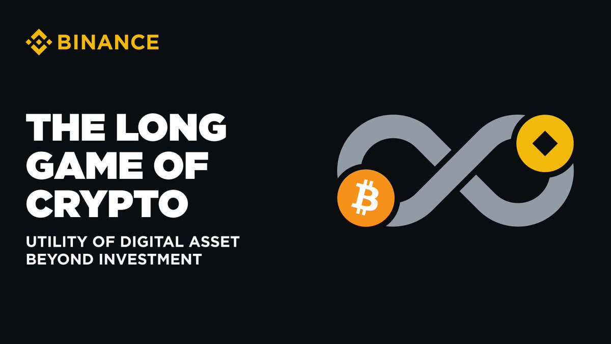 binance's tweet photo. In the final chapter of The Long Game of Crypto, we go beyond price charts to uncover the real-world utility of digital assets. 

Crypto isn't just a trend - it's a fundamental shift. See why this technology is here to stay!

Read the full story 👇
https://t.co/v7bK1LE2P4 https://t.co/fW38eQ6lbF