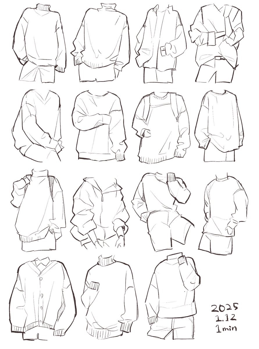 rensyuusuru7's tweet image. 1min #croquis