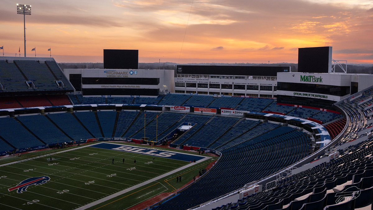 BuffaloBills's tweet photo. It's a beautiful day for playoff football. 😍

#DENvsBUF | #BillsMafia https://t.co/wnrfHVAhl0