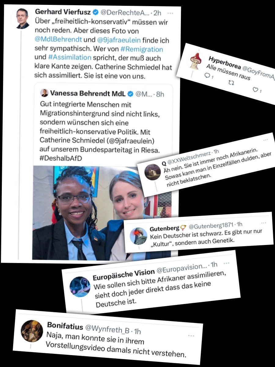 Die AFD will entscheiden wer gut integriert ist, die Wähler der Fascho - Partei sehen das anders! 

Seht Euch die Kommentare an
<a href="/MailbeckG/">Gabrielle Mailbeck</a> 
<a href="/9jafraeulein/">Catherine Schmiedel</a> 

#AfDSindFaschisten 
Eure Wähler sind Faschisten! 
#riesa1101