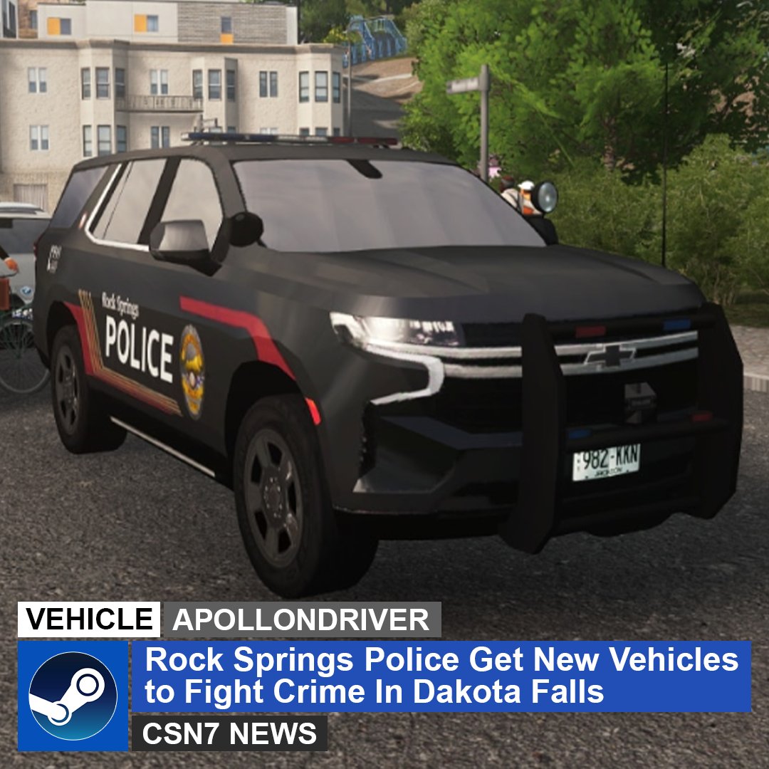CSN__7's tweet image. With the recent rise in crime in Dakota Falls, ApollonDriver delivered the new Ford Interceptor and Chevy Tahoe just in time to the #CitiesSkylines Rock Spring Police Department
steamcommunity.com/sharedfiles/fi…