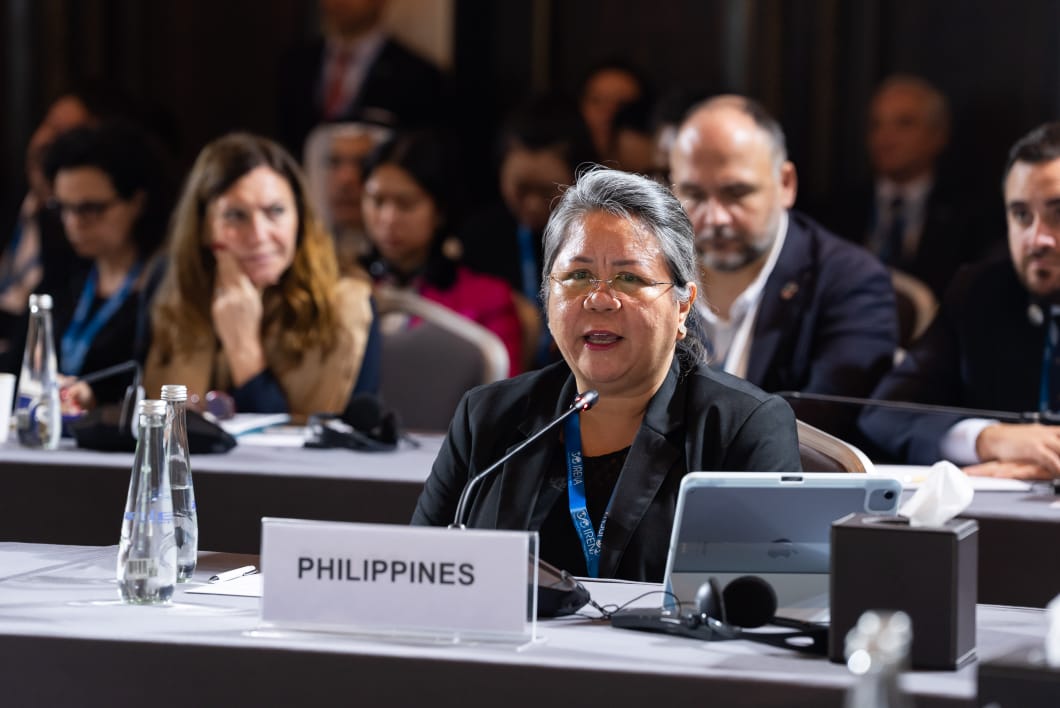 IRENA (@irena) on Twitter photo Mrs Rowena Cristina L. Guevara, Undersecretary of <a href="/DOEgovph/">DOE Philippines</a> stressed the need to lower the costs for capital for renewable energy developers. She further added, "At the end of the day, in order for the #energytransition to be just, we need to able to afford the electricity Mrs Rowena Cristina L. Guevara, Undersecretary of <a href="/DOEgovph/">DOE Philippines</a> stressed the need to lower the costs for capital for renewable energy developers. She further added, "At the end of the day, in order for the #energytransition to be just, we need to able to afford the electricity