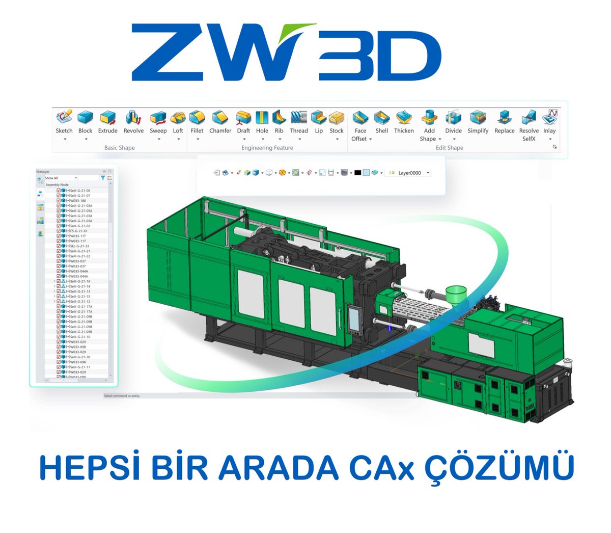 TANIDIK ARAYÜZE VE AYNI İŞLEVLERE DAHA AZ ÖDEYİN !

* Tek arayüzde CAD/CAE/CAM !
* Kalıcı lisans!
* Geriye dönük bakım ücreti yok!

grupotomasyon.com.tr/services/zw3d/

#grupotomasyonplm
#zw3d
#zwsoft