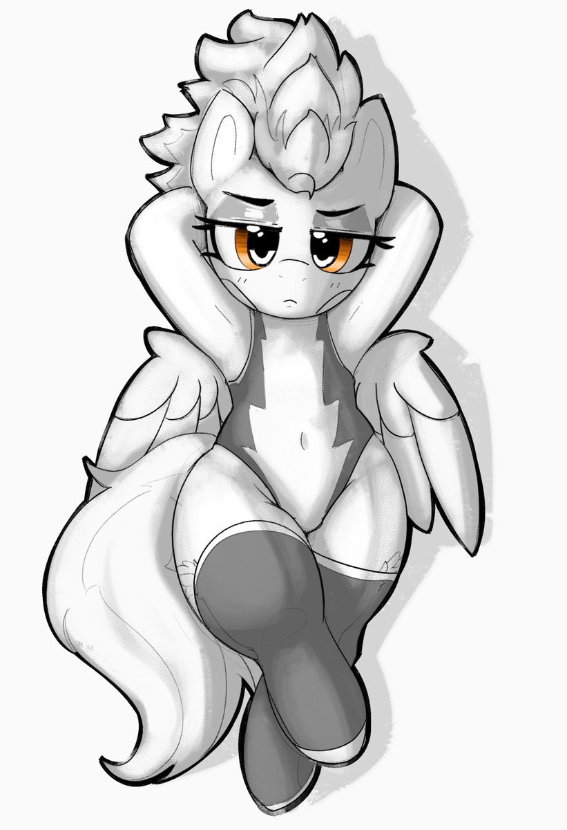 Captain Spitfire on her break.