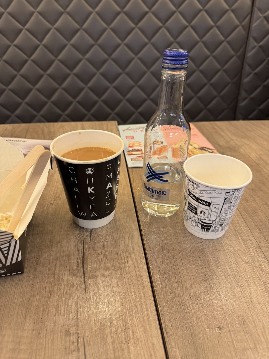David_Snow1's tweet photo. @chaiiwala 
Is it  Company policy to charge £0.40p for this small EMPTY cup? I bought a bottle of water for £1.75 as my 2 year old daughter wanted water. Is this custom practice or just the Gants Hill branch that do this? The Team Leader said it's company policy. https://t.co/tT2nLrw53o