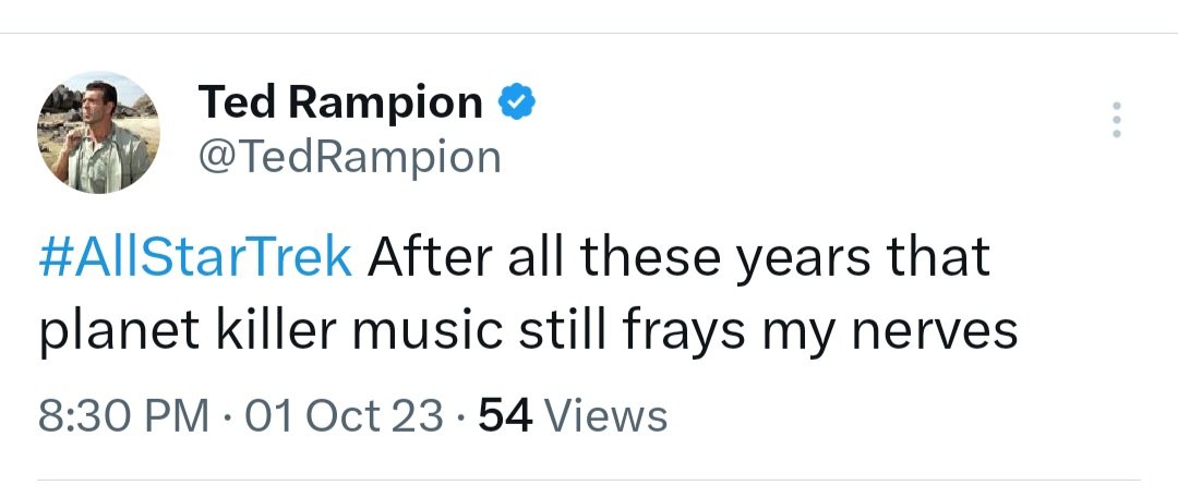 TedRampion's tweet image. #AllStarTrek #TheDoomsdayMachine