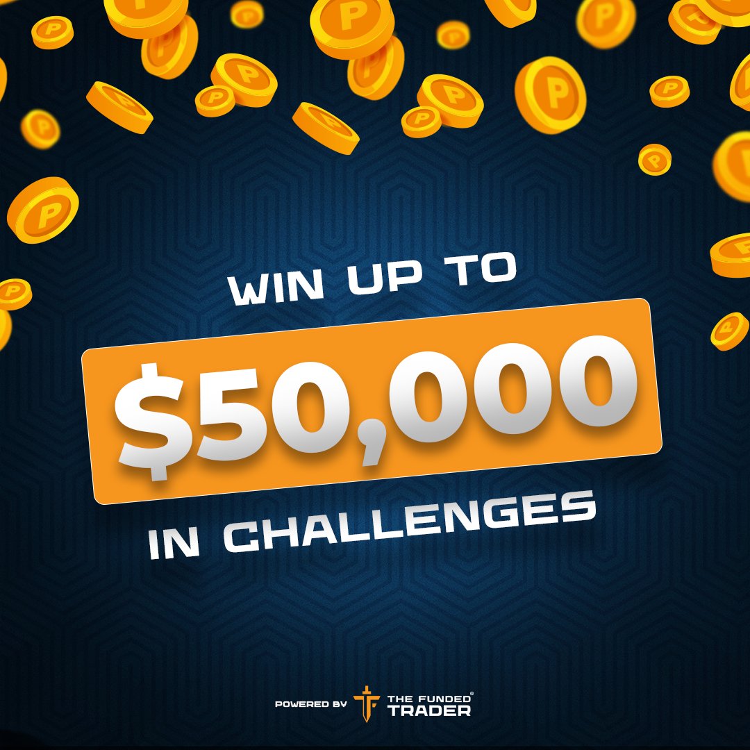 🎉 GIVEAWAY ALERT! 🎉 
 
We’re giving away up to $50,000 in challenges! 🚀
5x $10k Accounts
 
To enter: 
Drop a 👑 
 
Bonus ➕

1️⃣ Follow <a href="/thefundedtrader/">The Funded Trader</a>,@propfirmjournal,@voyage_markets,@tft_futures &amp; <a href="/ictwizard_/">ICT_WIZARD</a>

2️⃣ Like and retweet 

3️⃣Also Follow: