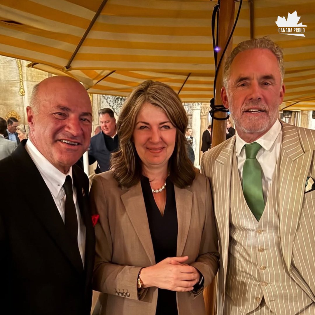 WeAreCanProud's tweet image. Kevin O'Leary, Danielle Smith and Jordan Peterson are at Mar-a-Lago.

Do you think they'll do a better job defending our country to Trump than Trudeau did?