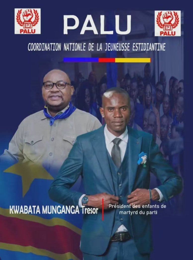 Un seul rendez-vous le 17 janvier au terrain bouda à ndjili 10h venez nombreux écouter l'autorité de référence du parti lumumbiste unifiée son excellence Didier mazenga mukanzu l'homme selon le cœur d'Antoine gizenga