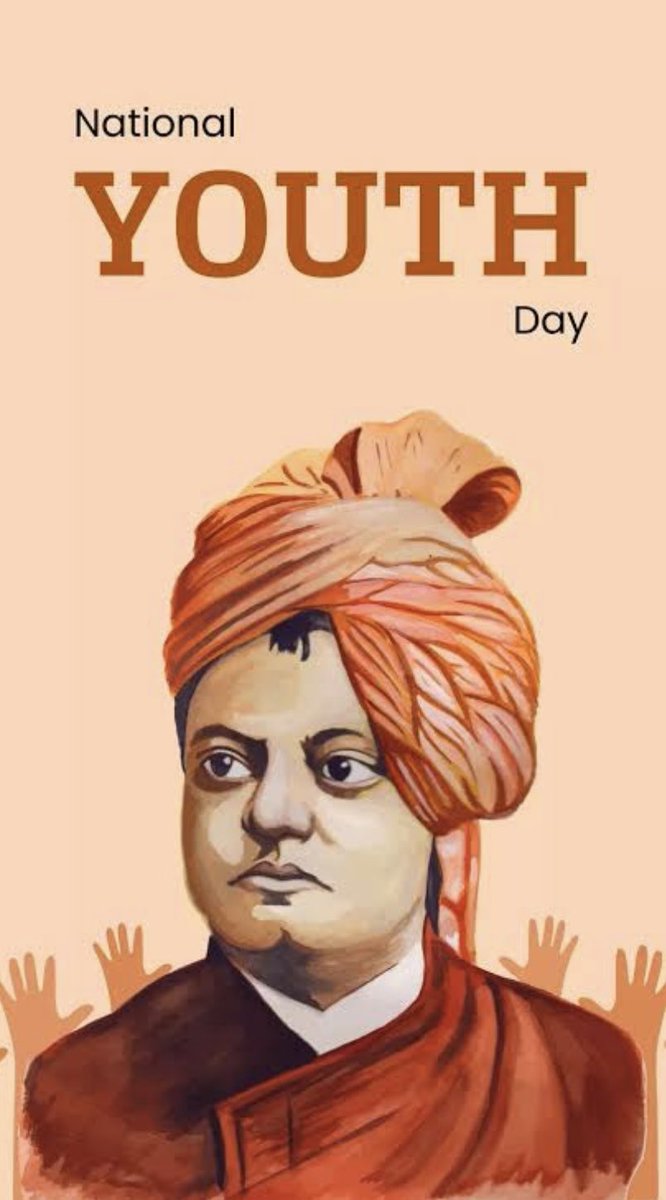 TheRahulMehra's tweet photo. Let’s live by the teaching of the one & only Swami Vivekanand ji❤️🙏🕉️
#HappyNationalYouthDay https://t.co/LupOOAeAFH