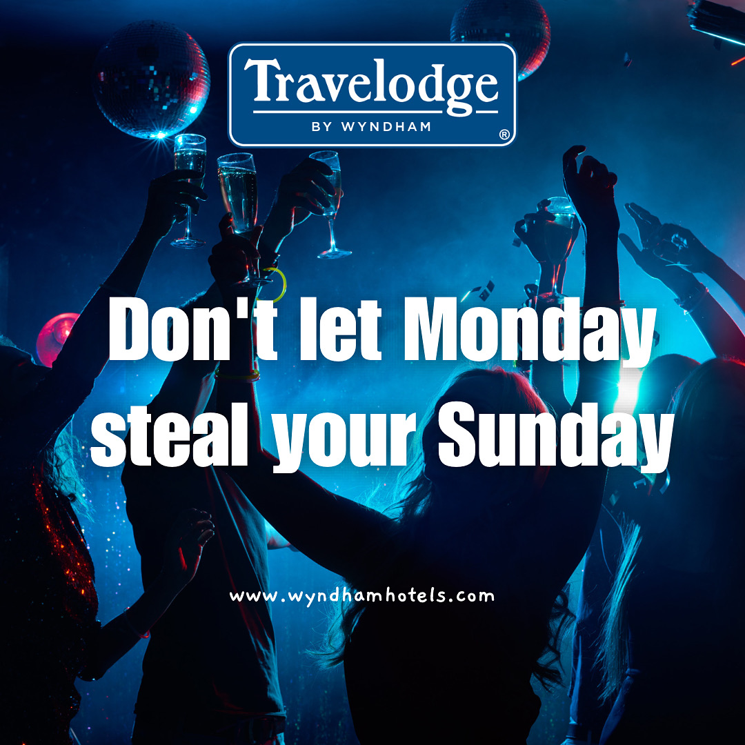 SuitesVegas's tweet image. 🎉 Don’t Let Monday Steal Your Sunday! 🎉

Enjoy your Sunday night plans and stay at Travelodge Las Vegas for a restful end to the weekend. Comfort and convenience await! ✨

#TravelodgeLasVegas #SundayStay #WeekendVibes #RestAndRecharge