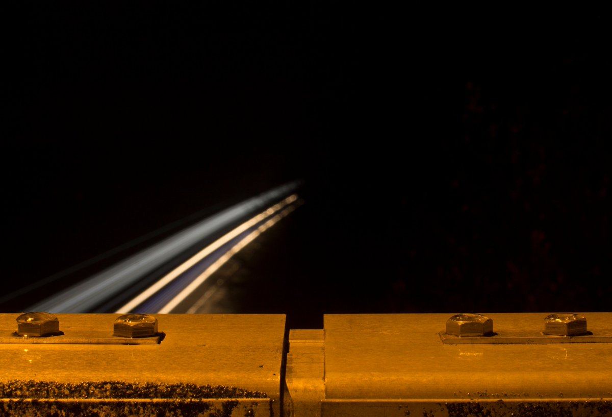 LiamLynch5's tweet photo. #Light Trails taken at #Night in various parts of #Arklow #Town #Wicklow #Ireland on January 11th 2025. 

#Photography #Outdoor #Cars #Urban #Bridge #City #Colours https://t.co/PoT1LBPgAo