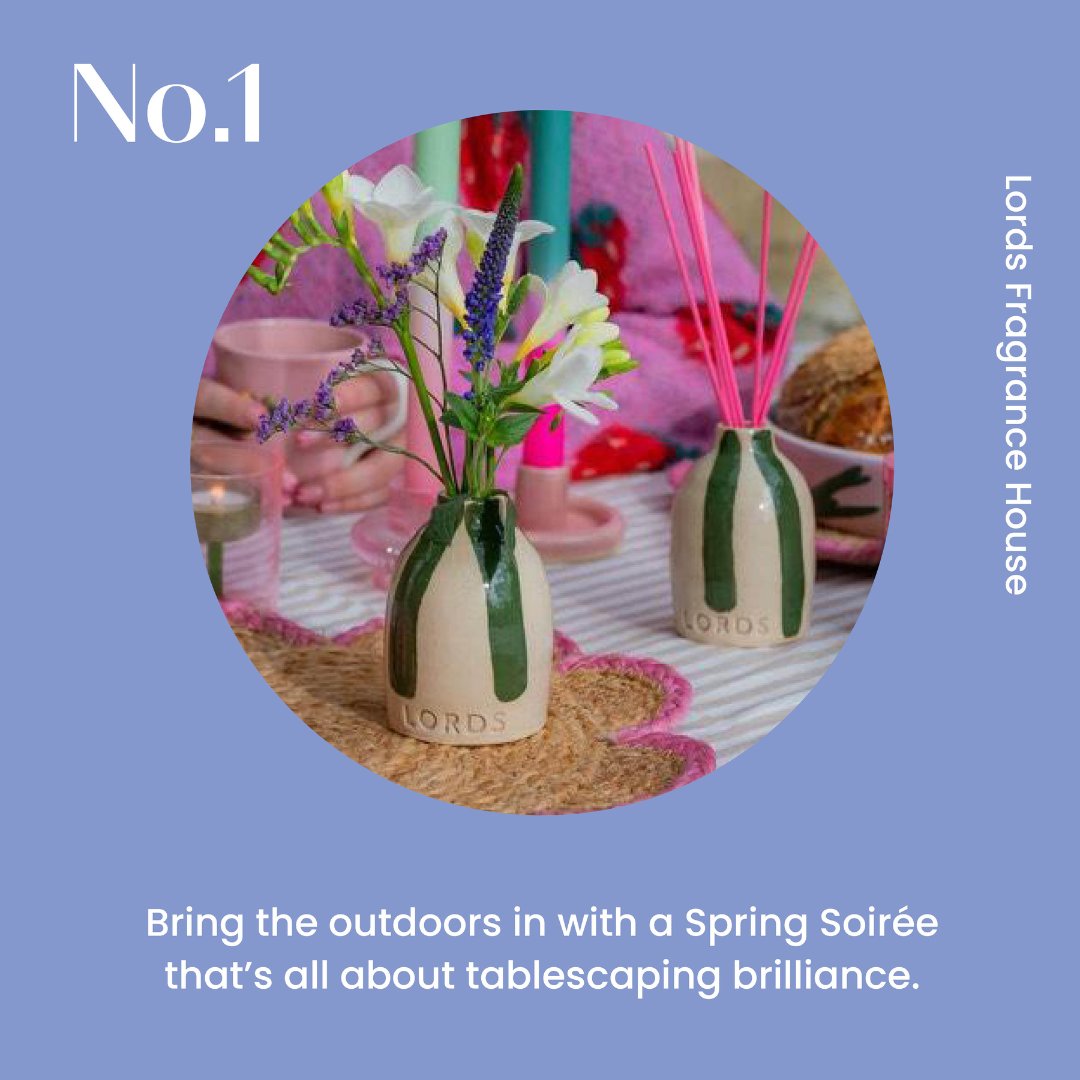TopDrawerLondon's tweet photo. Bring the outdoors in with a Spring Soiree that's all about tablescaping brilliance. Join us at The Better Trends Co. feature on Monday 13 January at 13:30! Register for your badge here https://t.co/T7mwvpT79f

#TopDrawerLondon #DestinationDesign #RetailInnovation https://t.co/FuHA9LRNmc