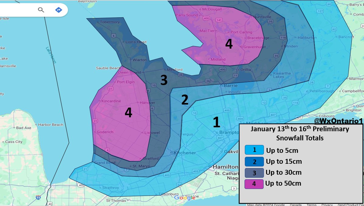 ❄️Another Multi Day Lake Effect Snow Event Is On It's Way to The Snowbelts! ❄️

As the Clipper departs Monday, gusty West/ North West winds will develop and turn on the LES machine

Still some uncertainty on the exact wind direction (that will eventually determine where the