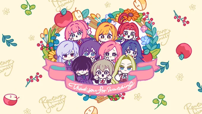 いよいよ放送の第二期 アニメ#君のことが大大大大大好きな100人の彼女 恐縮ではございますが第一期に続き第2期もEDアニメーションを担当させていただきました嬉一人残さず推しになっていく彼女達に悶え尊みながら制作させていただきました#アニメ100カノ #100カノ #hyakkano 