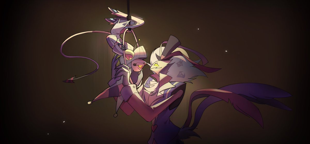 #Fizzarolli #Asmodeus #Ozziefizz #HelluvaBossFanart 
Rewrite the Stars