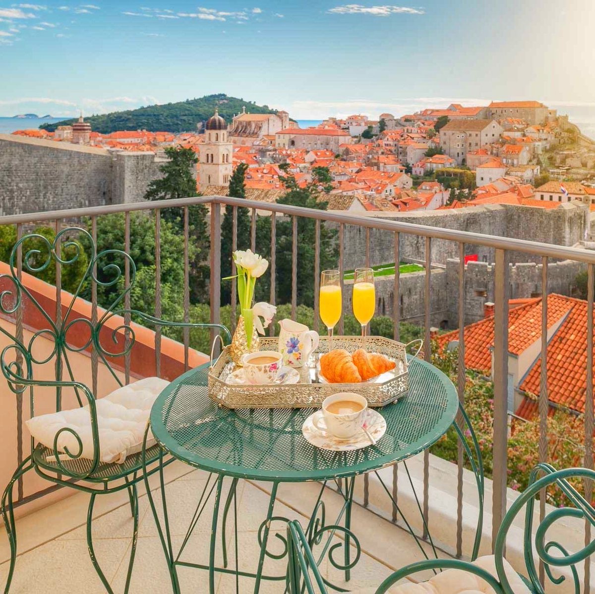 Imagine starting your day with this view to Old Town Dubrovnik... Contact us today and discover more about this new luxury villa available 🌞