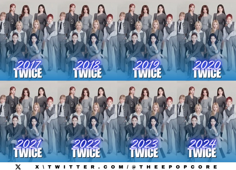 TheePopCore's tweet photo. Best-Selling K-Pop Girl Groups on Japan's Oricon Chart Each Year: https://t.co/KMwfqNJnxy