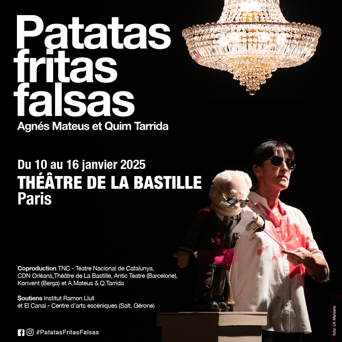 agneseme 🇵🇸 (@agnesemme) on Twitter photo #PatatasFritasFalsas en el @TheatreDeLaBastille. París. Quedan 3 días. Con <a href="/quimtarrida/">Quim Tarrida</a> Laura Morin, Marta Gon y Marion Cousin. #AlFascismoNiAgua #PatatasFritasFalsas en el @TheatreDeLaBastille. París. Quedan 3 días. Con <a href="/quimtarrida/">Quim Tarrida</a> Laura Morin, Marta Gon y Marion Cousin. #AlFascismoNiAgua
