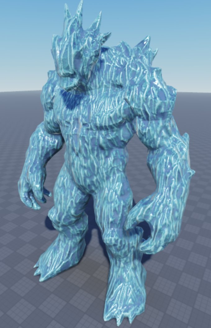 stassywasy's tweet photo. Ice golem..
#RobloxDev #ROBLOX #RobloxDevs https://t.co/N7pfFy66jZ