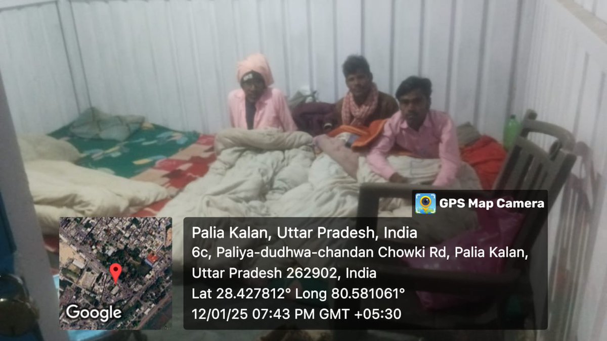 npppaliakalan's tweet photo. @npppaliakalan द्वारा संचालित अस्थायी रैनबसेरा, राहगीरों एवं निराश्रित व्यक्तियों के रात्रि विश्राम का उत्तम विकल्प है। आज भी 3 लोग यहां रुके है। किसी जरूरतमंद को इसके बारे में जानकारी देकर यहाँ तक पहुँचने में मदद करें। 
#shterhome #rainbasera #npppaliakalan #paliakalankheri https://t.co/t7JjJIwXLe