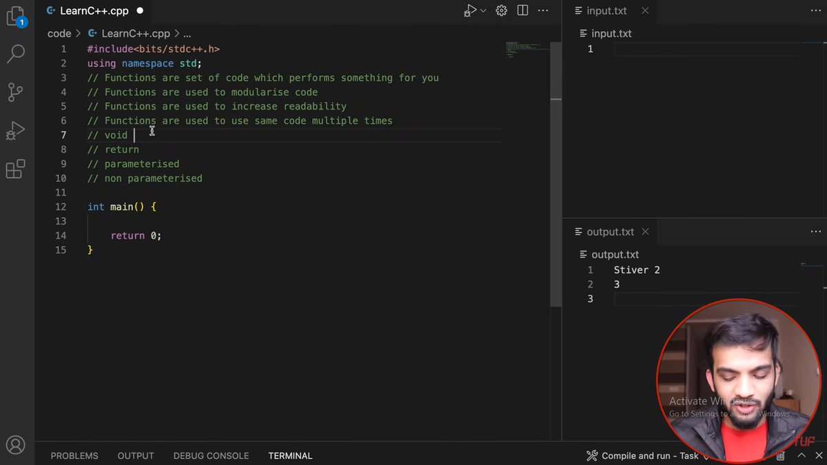 DigvijaySingh1_'s tweet image. Function
#codingbreak
