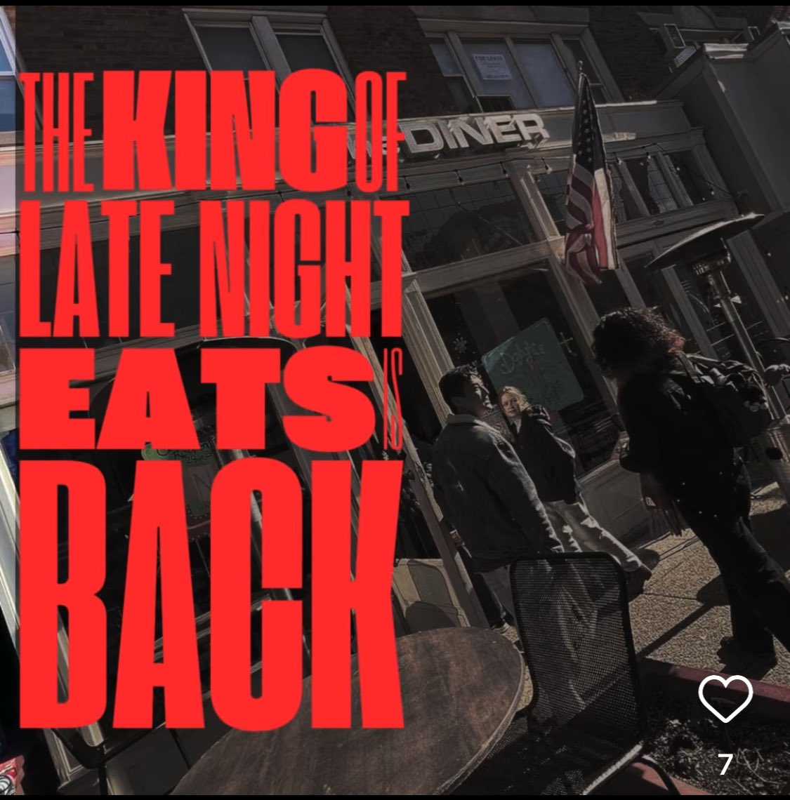 Starting today/Sunday, <a href="/DinerDC/">the Diner</a> is back to being open 24/7 all-week long. No longer just on weekends. Check out the late night menu. dinerdc.com #AdamsMorgan 🕰️