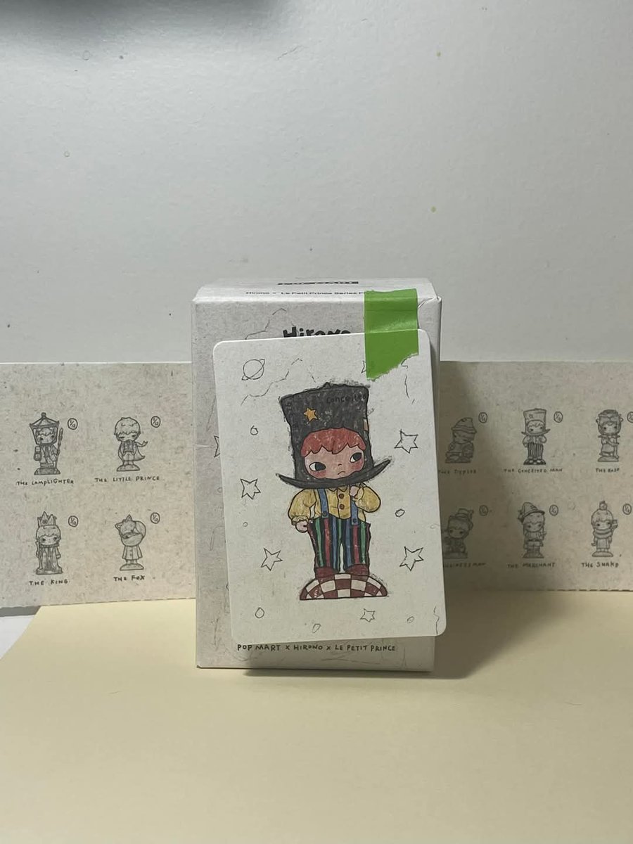 tnmacaraig's tweet photo. WTS LFB ---- FOR SALE 

w card, sealed foil and box le petit prince hirono

☆the switchman 
☆the conceited man
☆the lamplighter 
☆the snake

630 pesos per hirono ⁉️😁

loc: taft manila 
mop: gcash, bank transfer, cash
mod: sdd, lalamove, j&amp;t, meetups (taft area only) https://t.co/acLtYKDwzC