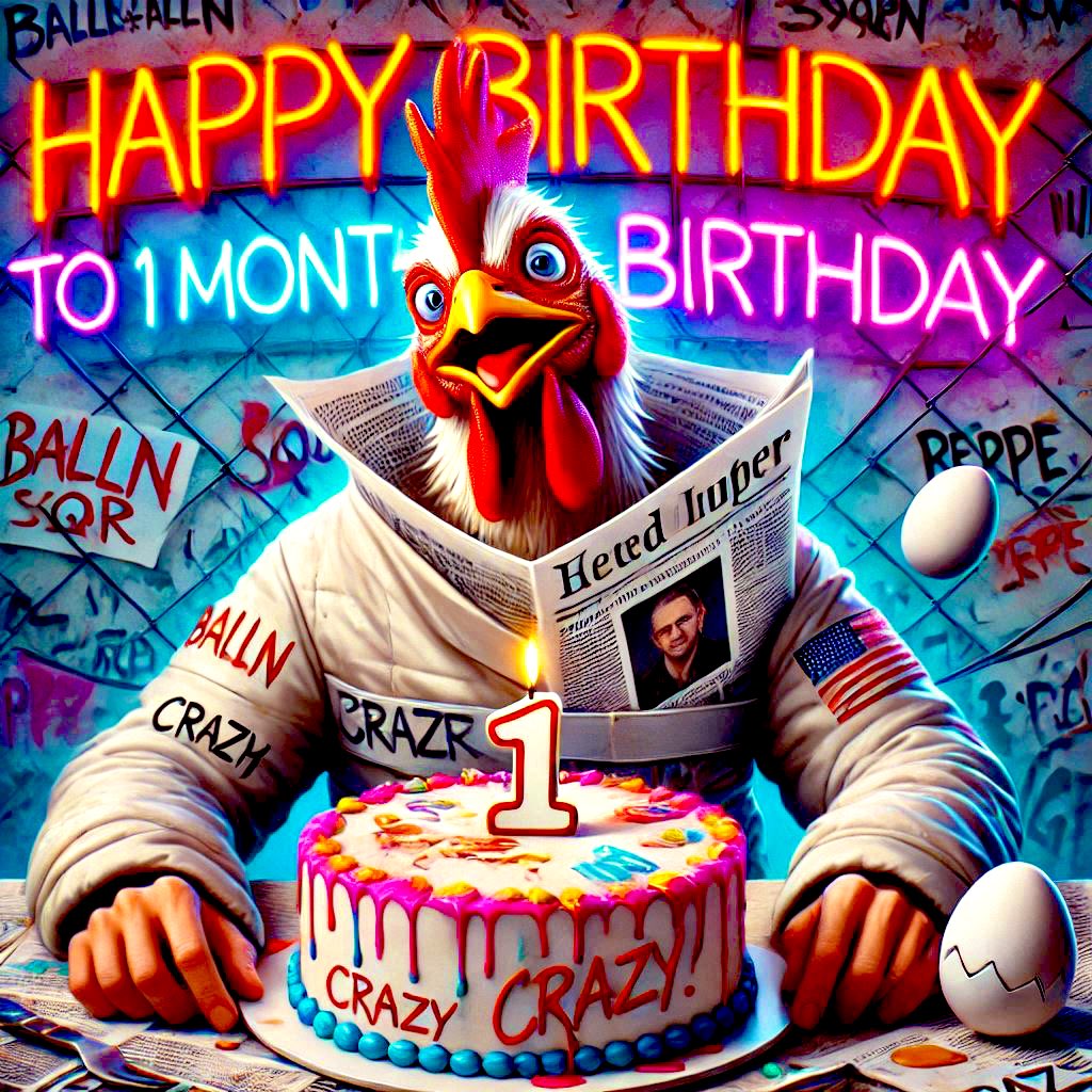 Crazy0x12's tweet photo. #Birthday #CrazyBirthday
$Crazy will capture Hearts ❤️
#Crazy was born om 12.DEC.2024 🥚
$Crazy 🎂 has been here for a month and is celebrating his first monthly birthday 🐣🎉🥳
Trade $Crazy or (First) 👉🏻 donate as a charity here or do both #NeverGiveUp
👇🏻
https://t.co/t8TCXcvRfr 🙏❤️
🥚🐣❤️🥚🐣❤️🥚🐣❤️🥚🐣❤️🥚🐣
DONATE NOW FOR THE CHILDREN
👉🏻 https://t.co/t8TCXcvRfr
❤️🐣❤️🐣❤️🐣❤️🐣❤️🐣❤️🐣❤️🐣
$Crazy is a new coin-token #0x12
Come to $Crazy and become a community member of the #CrazyGang
Welcome to the world of #Crazy 🟢
https://t.co/ZT5AfPx3vi…
Telegram 👇
https://t.co/vbcZzae27i…
#Crypto #Cryptonews #Bitcoin #Avax
#WWE #WWENXT #WWE2K25
#Binance #Bitmart #Coinbase
#ApexDeFi #LFJ #Bitpanda
$Crazy 👉 @apex314_defi & @LFJ_gg